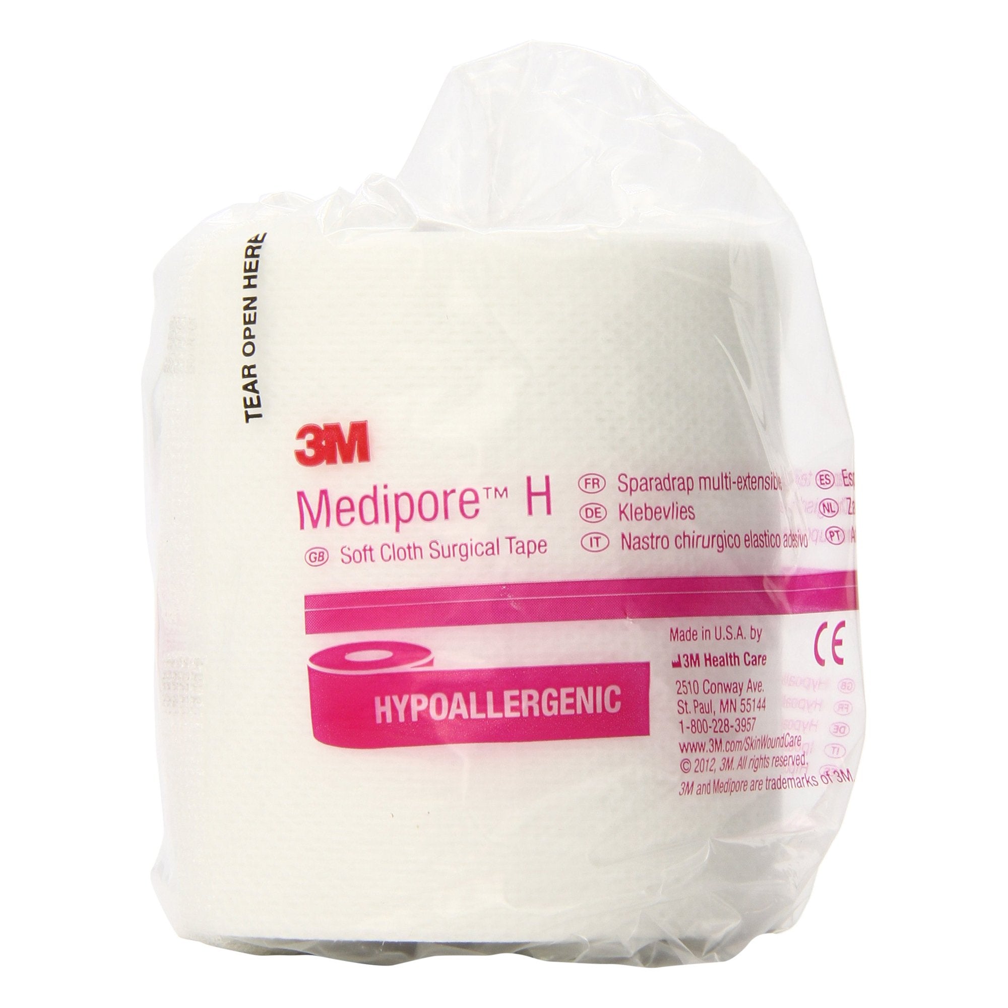 3M™ Medipore™ H Perforated Medical Tape - Soft Cloth - 3 3M™ Medipore™ H Perforated Medical Tape - Soft Cloth - 3